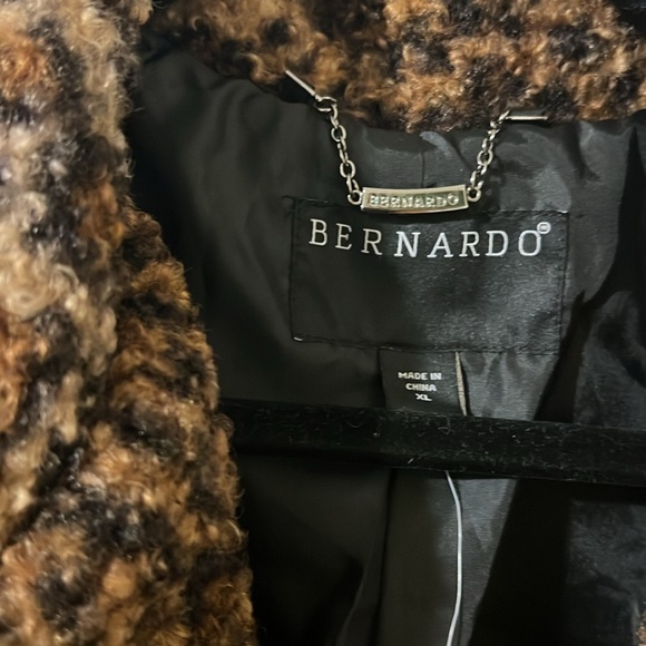 NWT Leopard Print Women's Coat - Picture 4 of 4